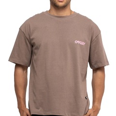 Camiseta Oakley B1B Warp Graphic SS WT26 Masculina - Foto 1