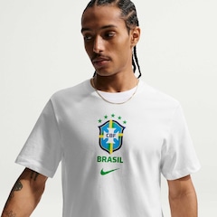 Camiseta do Brasil Nike Crest Masculina - Foto 1