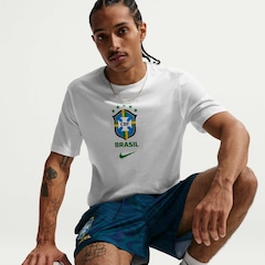 Camiseta do Brasil Nike Crest Masculina - Foto 2
