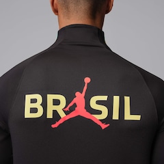 Camiseta do Brasil Jordan ML Strike Drill 2026 Treino Masculina - Foto 5