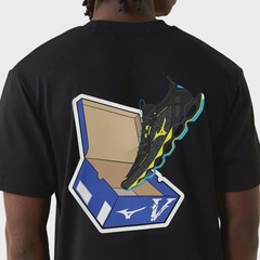 Camiseta Casual Vrunk x Mizuno Core Unissex - Foto 4