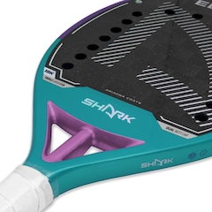 Raquete de Beach Tennis Shark Elite 18K Ariadna Costa 2026 - Foto 4