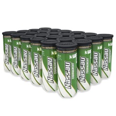 Bola de Tênis Nassau Tournament Caixa com 24 Tubos - Foto 1