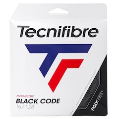 Corda Tecnifibre Black Code 16 1.28mm - Set Individual - Foto 1