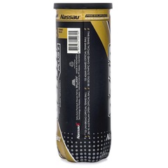 Bola de Tênis Nassau Czar Plus Pack com 3 Tubos - Foto 3