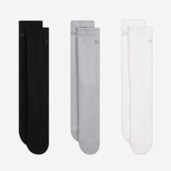 Meia Nike Everyday Elevate (3 Pares) Cano Médio Unissex - Foto 2