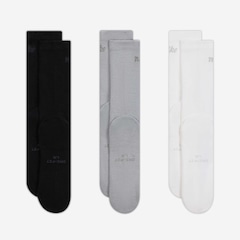 Meia Nike Everyday Elevate (3 Pares) Cano Médio Unissex - Foto 3