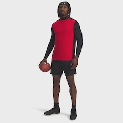 Camiseta Regata de Treino Under Armour HeatGear Wordmark - Masculina - Foto 3