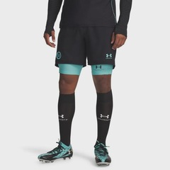 Shorts de Futebol Under Armour Mansory Challenger - Masculino - Foto 2