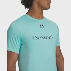 Camiseta de Futebol Under Armour Mansory Challenger - Masculina - Foto 3