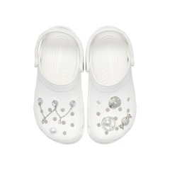 Jibbitz™ Crocs Prata e Pérola Pack com 5 Peças - Foto 2