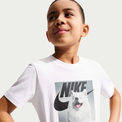 Camiseta Nike Sportswear Photo Create Infantil - Foto 3