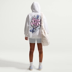 Blusão Nike Sportswear Phoenix Fleece Oversized Airbrush Feminino - Foto 5