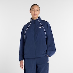 Jaqueta New Balance Sport Legacy Woven Feminina - Foto 1