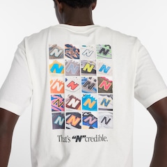 Camiseta New Balance Collage Masculina - Foto 5