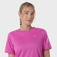 Camiseta ASICS Icon SS Top Feminino - Foto 4