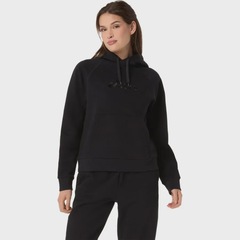 Blusão ASICS Logo Fleece Pullover Hoodie Feminino - Foto 1