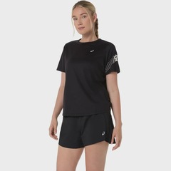 Camiseta ASICS Icon SS Top Feminino - Foto 3