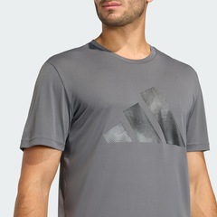 Camiseta adidas adi365 Running Essentials Brand Love Masculina - Foto 5