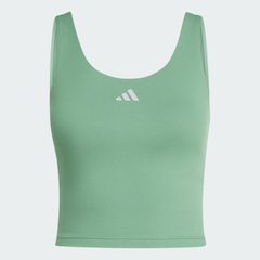 Camiseta Regata adidas Três Listras Studio All Me Light Suporte Feminina - Foto 2