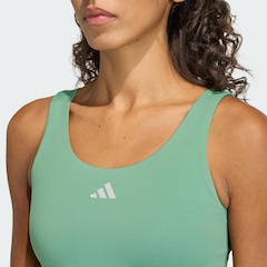 Camiseta Regata adidas Três Listras Studio All Me Light Suporte Feminina - Foto 5