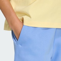 Short adidas 3 Stripes Studio Fleece Loose Feminino - Foto 5