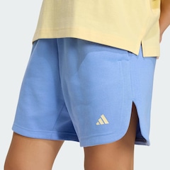Short adidas 3 Stripes Studio Fleece Loose Feminino - Foto 6