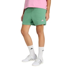 Short adidas 3 Stripes Studio Fleece Loose Feminino - Foto 1
