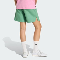 Short adidas 3 Stripes Studio Fleece Loose Feminino - Foto 3