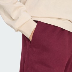 Short adidas 3 Stripes Studio Fleece Loose Feminino - Foto 5