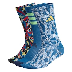 Meia adidas X Farm Feminina - 3 Pares - Foto 1