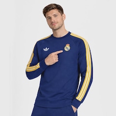 Camiseta Do Real Madrid Originals Manga Longa adidas Masculina - Foto 2