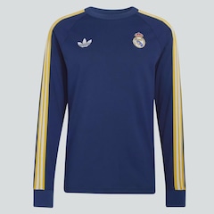 Camiseta Do Real Madrid Originals Manga Longa adidas Masculina - Foto 4