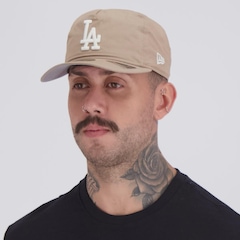 Boné Aba Curva New Era MLB Los Angeles Dodgers Nylon Unissex - Foto 7