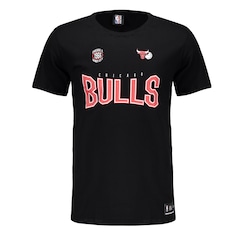 Camiseta Masculina NBA Chicago Bulls Logo I FutFanatics - Foto 1