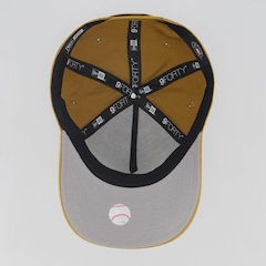 Boné Aba Curva New Era MLB New York Yankees Double Logo 940AF Unissex - Foto 4