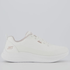 Tênis Feminino Bobs Moda Flex Skechers - Foto 1