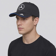 Boné Aba Curva Mercedes AMG Petronas Kimi Antonelli adidas Unissex - Foto 5