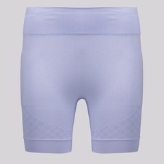 Shorts Feminino Quadriculado Basic Sem Costura Selene - Foto 3