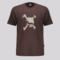Camiseta Masculina Skull Heritage Logo Oakley - Foto 1