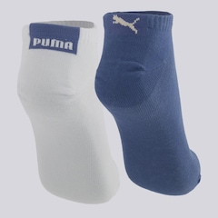 Kit Meia Sapatilha Everday 2 Pares Puma Masculino - Foto 2