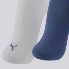 Kit Meia Sapatilha Everday 2 Pares Puma Masculino - Foto 3