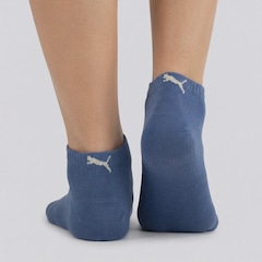 Kit Meia Sapatilha Everday 2 Pares Puma Masculino - Foto 8