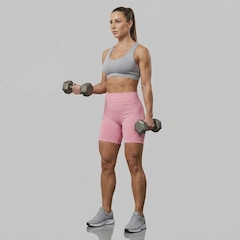 Shorts Feminino Canelado Basic Sem Costura Selene - Foto 1