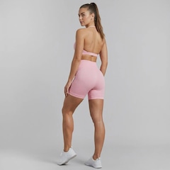 Shorts Feminino Canelado Basic Sem Costura Selene - Foto 2