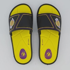 Chinelo Masculino Slide Pump NBA Los Angeles Lakers III Rider - Foto 1