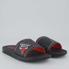 Chinelo Rider Slide Pump NBA Chicago Bulls III Masculino - Foto 3