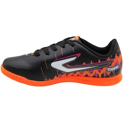 Chuteira Futsal Infantil Topper Indoor Slick VII Menino - Foto 2