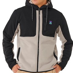 Moletom Masculino Rip Curl Aberto Anti Series Search Zip WT26 Stone - Foto 1