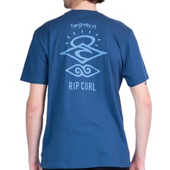 Camiseta Rip Curl Search Icon Outline WT26 Masculina - Foto 2